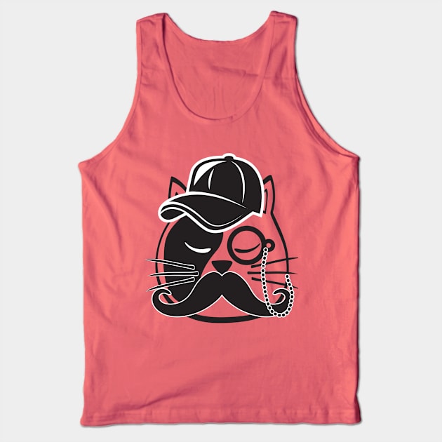 Cat Dad Tank Top by Hunter_c4 "Click here to uncover more designs"